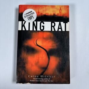 Signed King Rat China Mieville Paperback Book Rare Autographed First Novel Tor